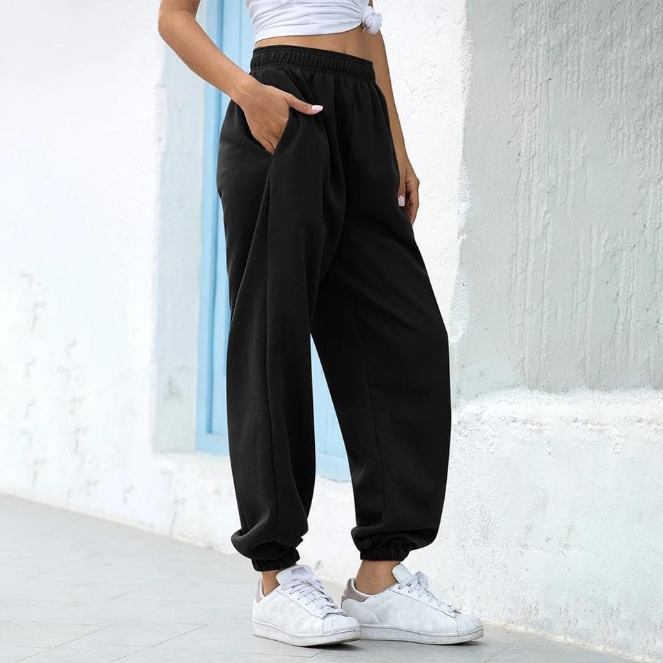 Pantalon de Jogging Femme - Confortable et Élégant - Taille Élastique - Coupe Moderne