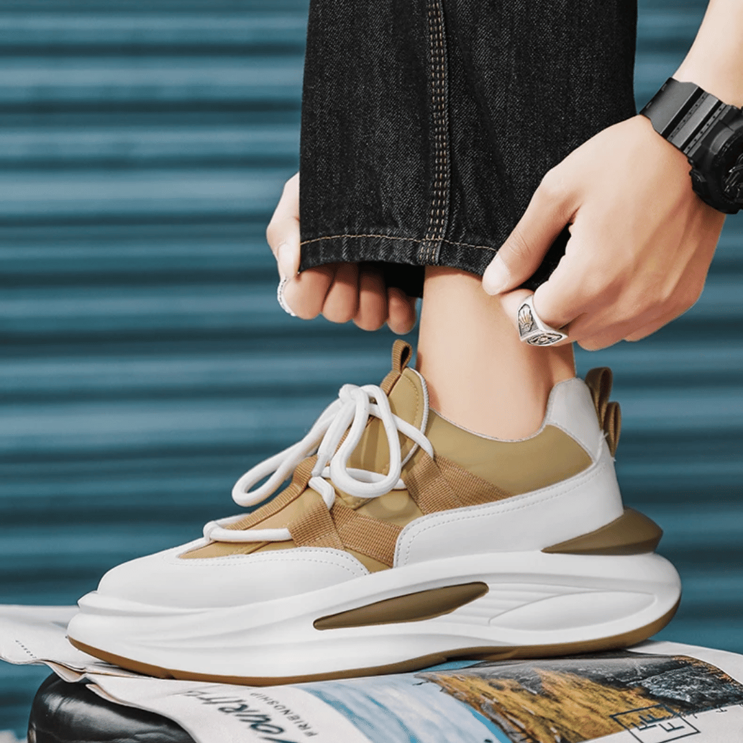Baskets Chunky Homme - Semelle Épaisse Confort - Style Tendance Streetwear