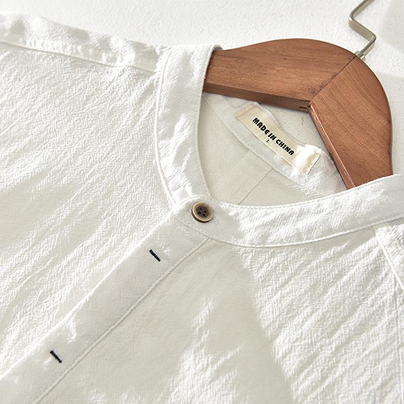 James - Chemise en lin pour hommes