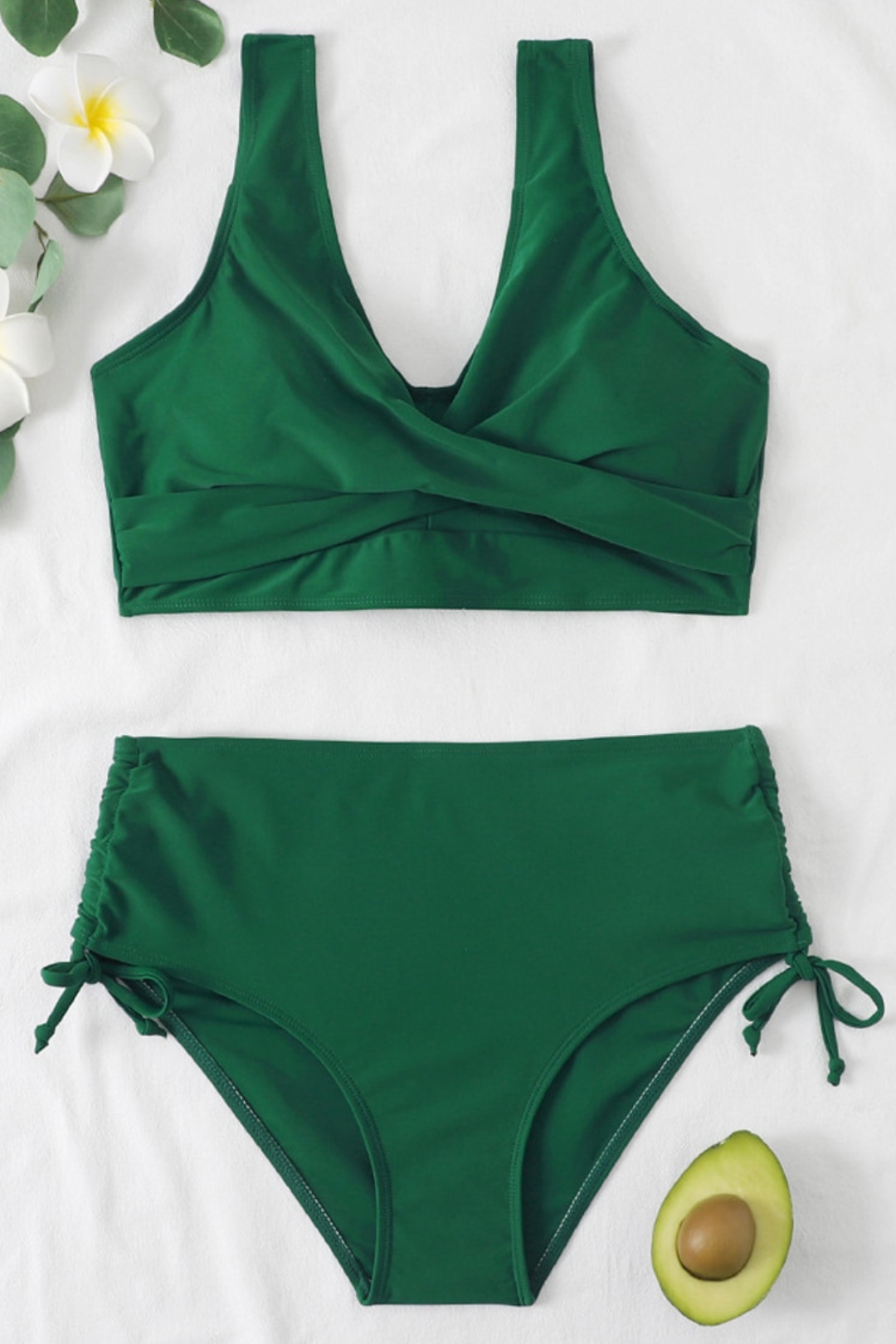 Mille - Maillot de bain uni Bikini