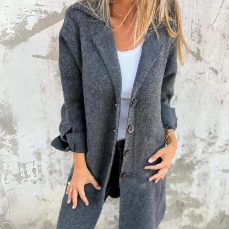 Gilet sans manches en laine classique chic pour femme