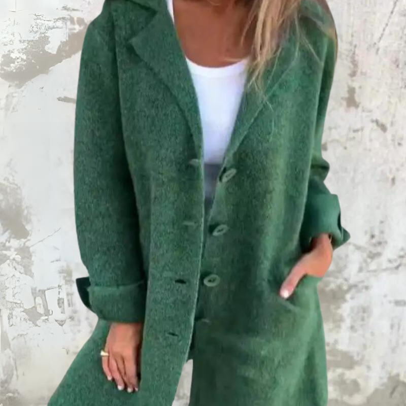 Gilet sans manches en laine classique chic pour femme