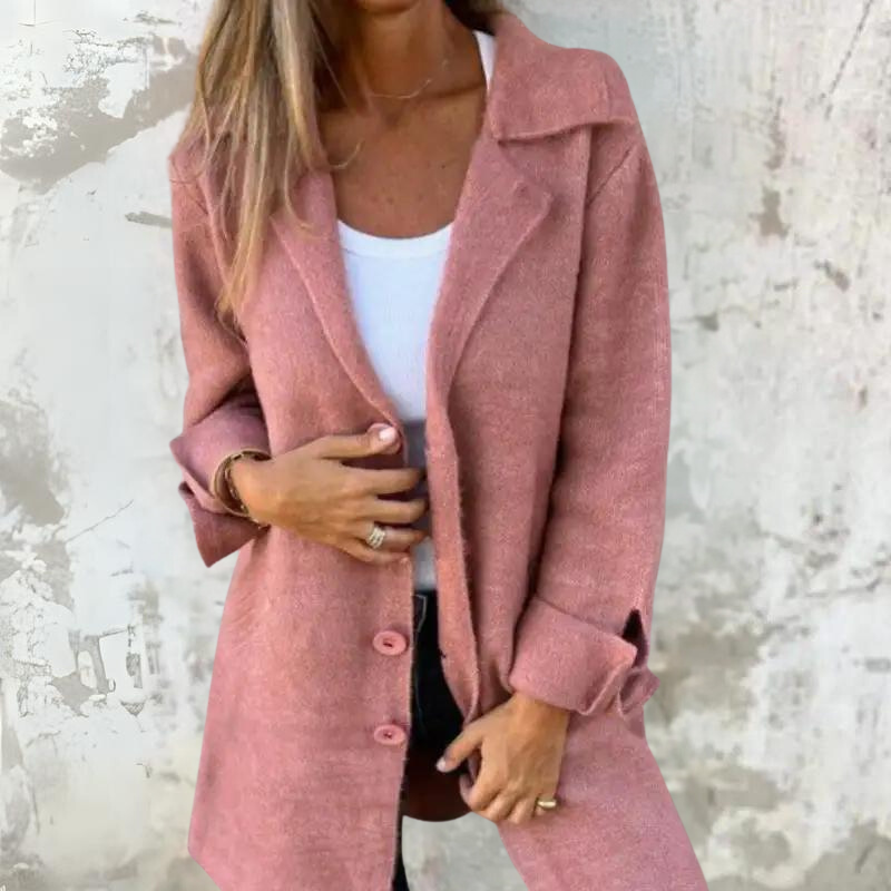 Gilet sans manches en laine classique chic pour femme