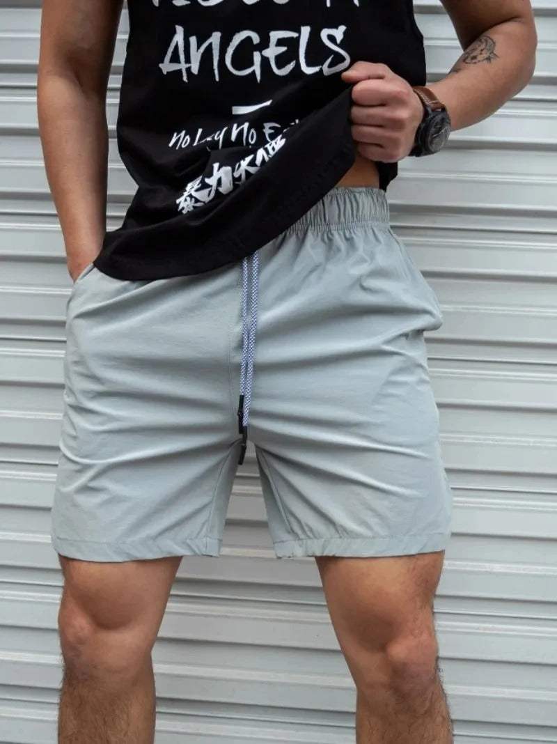 Short de Bain Homme - Taille Élastique avec Cordon - Coupe Confortable - Respirant