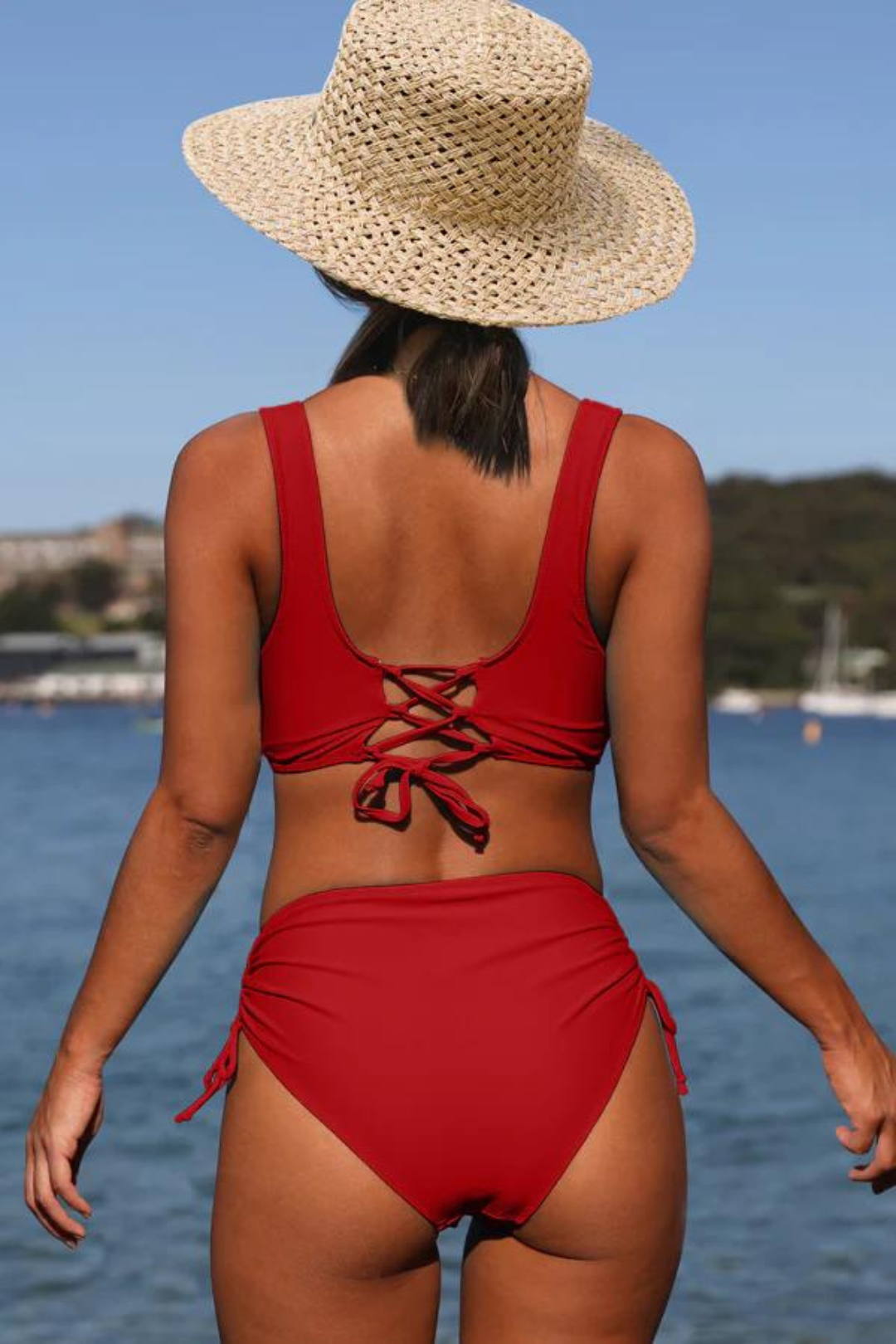 Mille - Maillot de bain uni Bikini
