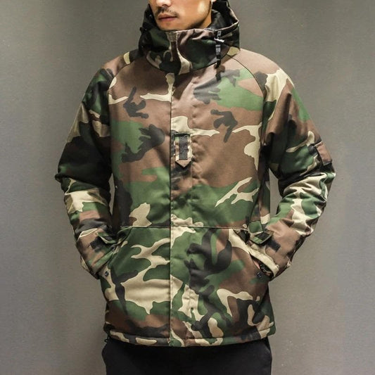 Eric - Fashionable camouflage jacket with hood