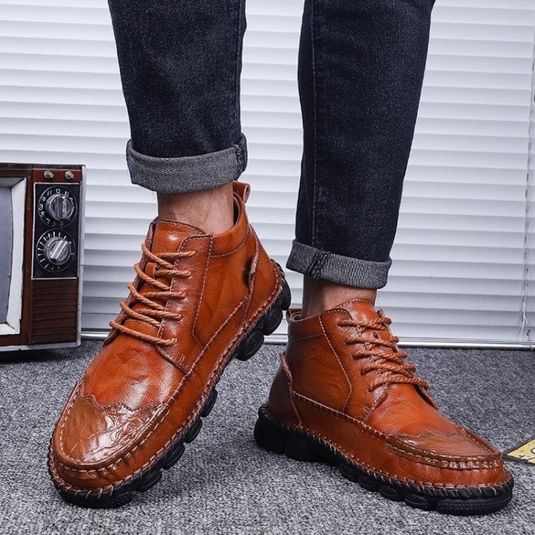 Julian - Bottes en cuir à la mode