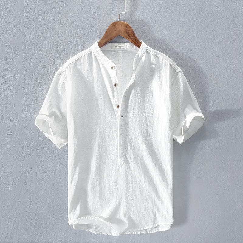 James - Chemise en lin pour hommes