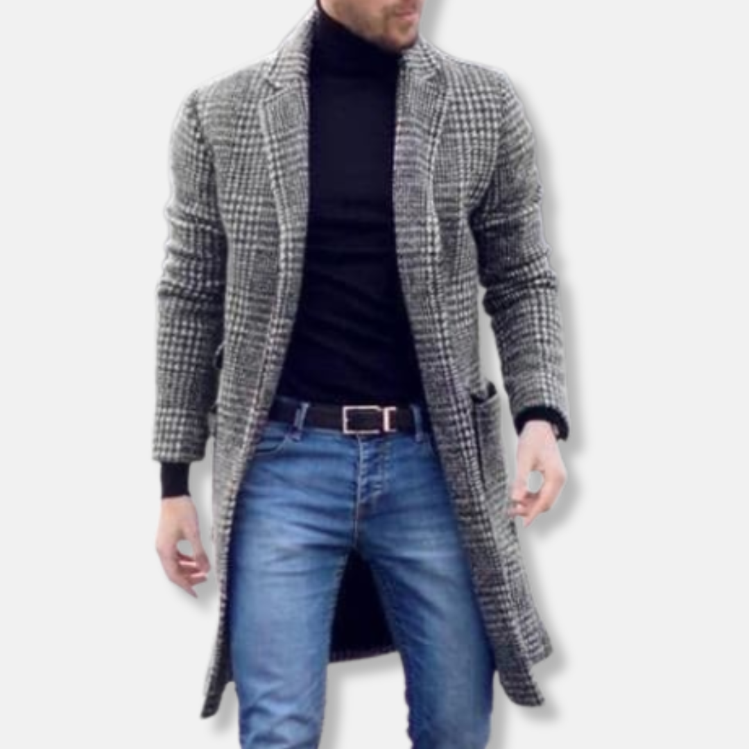 Arthur Manteau Long | Poche Latérale Manteau