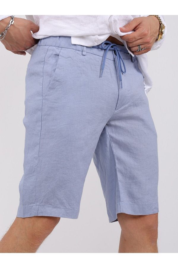 Bennett - Short d'été classique en coton avec cordon de serrage à la taille