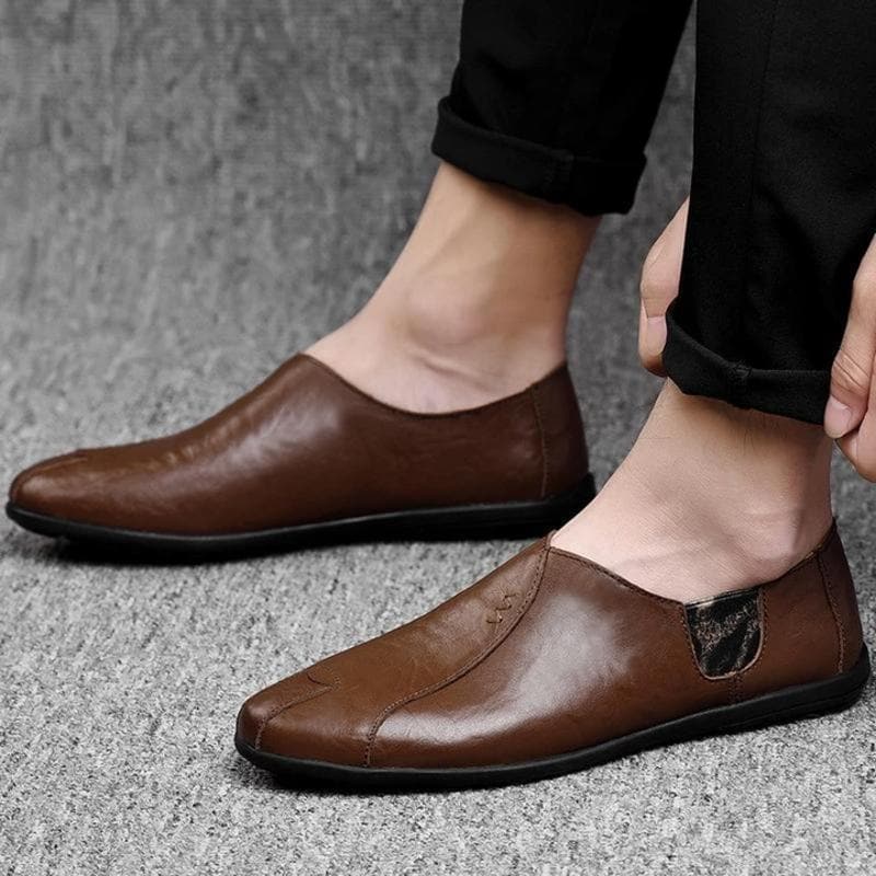 Eburwin - Chaussures en cuir à la mode