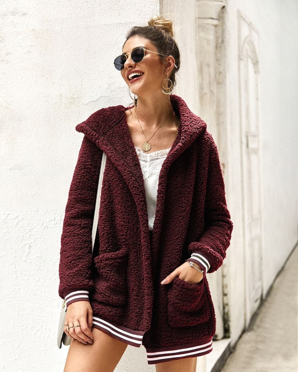 Lizzie - La veste en fourrure tendance