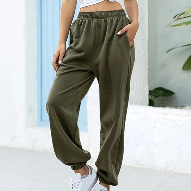 Pantalon de Jogging Femme - Confortable et Élégant - Taille Élastique - Coupe Moderne