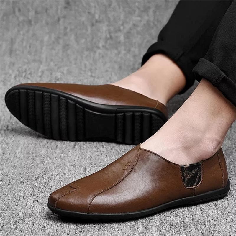 Eburwin - Chaussures en cuir à la mode