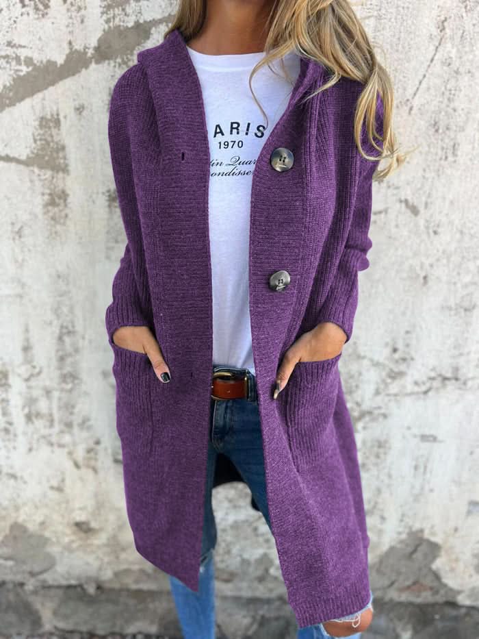 Cardigan élégant et confortable à motifs pour femme