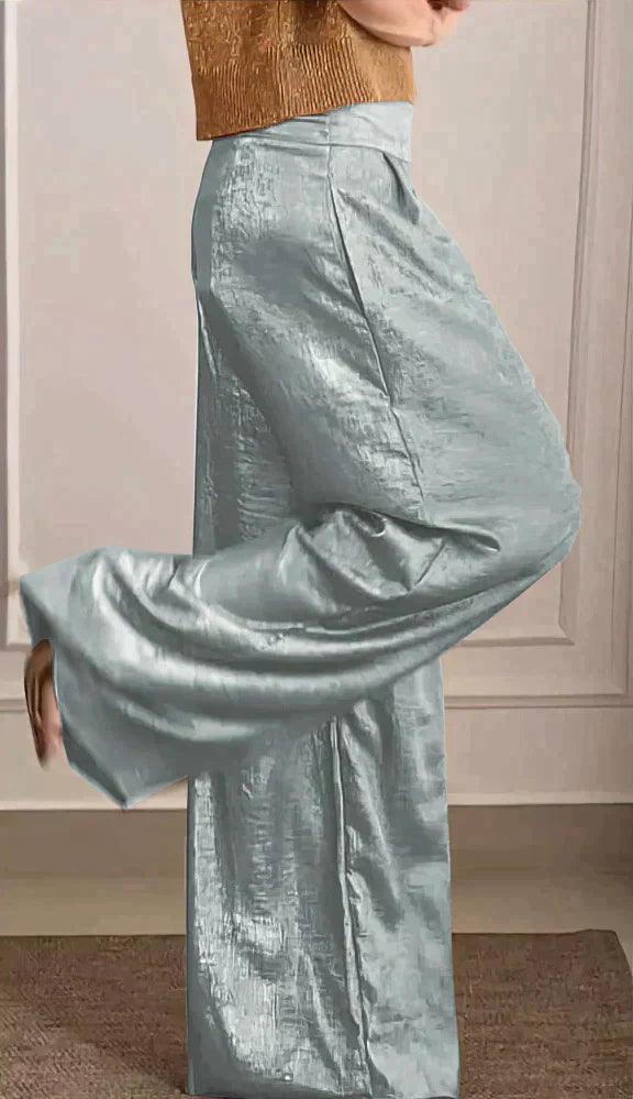 Top et pantalon élégants Felicia - Ensemble chic et confortable