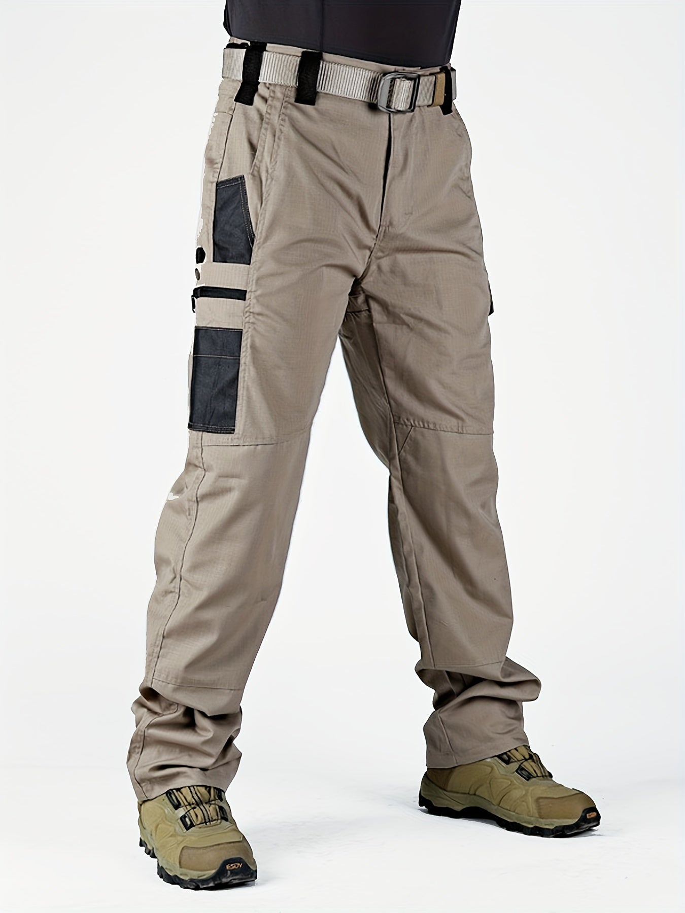 Pantalon Cargo Homme - Coupe Ample - Multiples Poches Fonctionnelles - Style Utilitaire