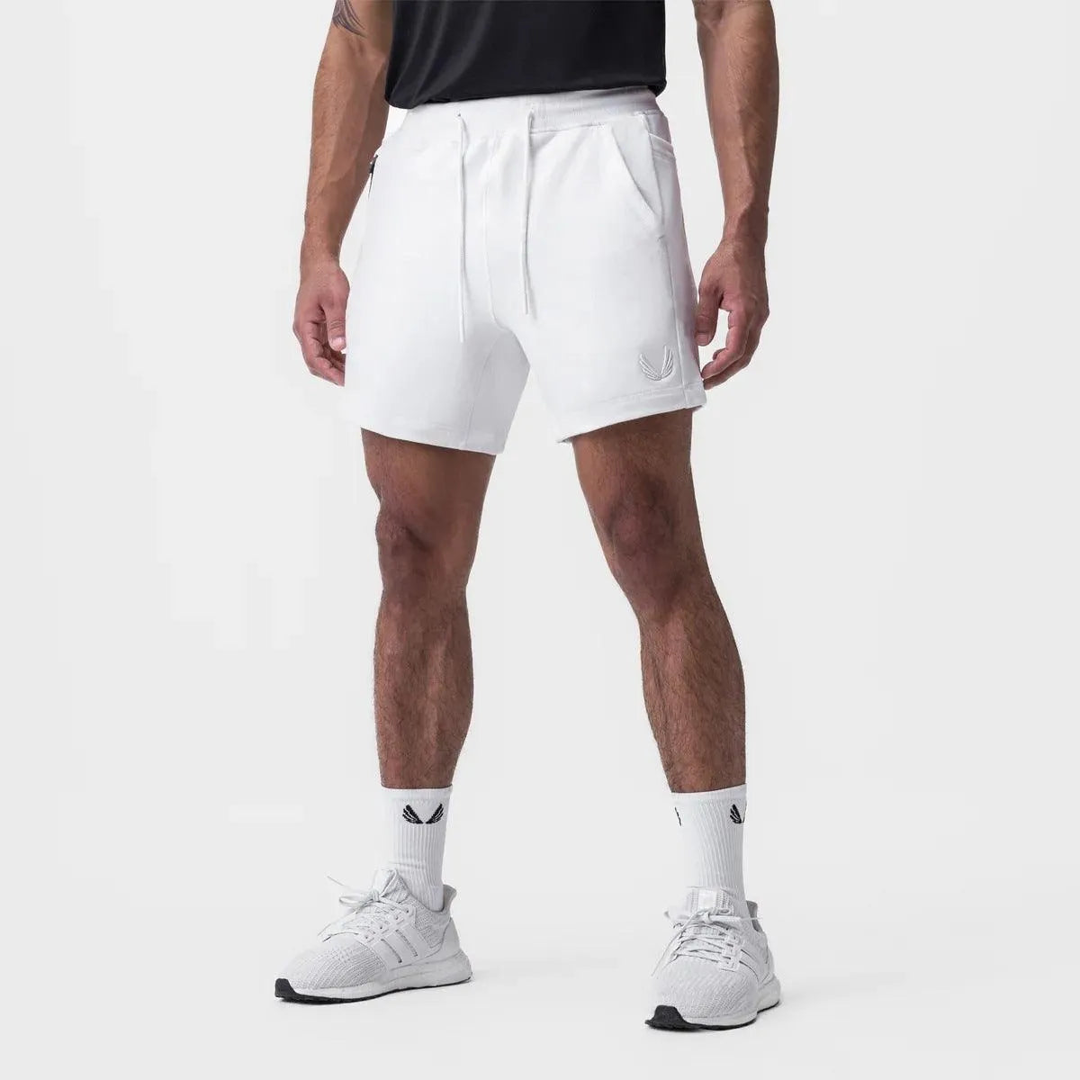 Short Homme - Taille Élastique avec Cordon - Coupe Confortable - Poches Pratiques