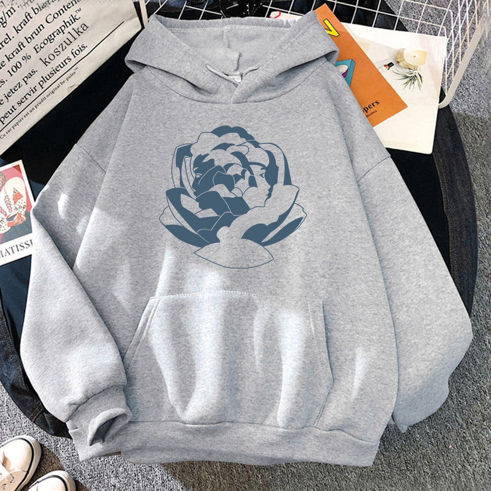 Sweat à capuche homme – Coupe oversize – Coton – Motif graphique – Style décontracté