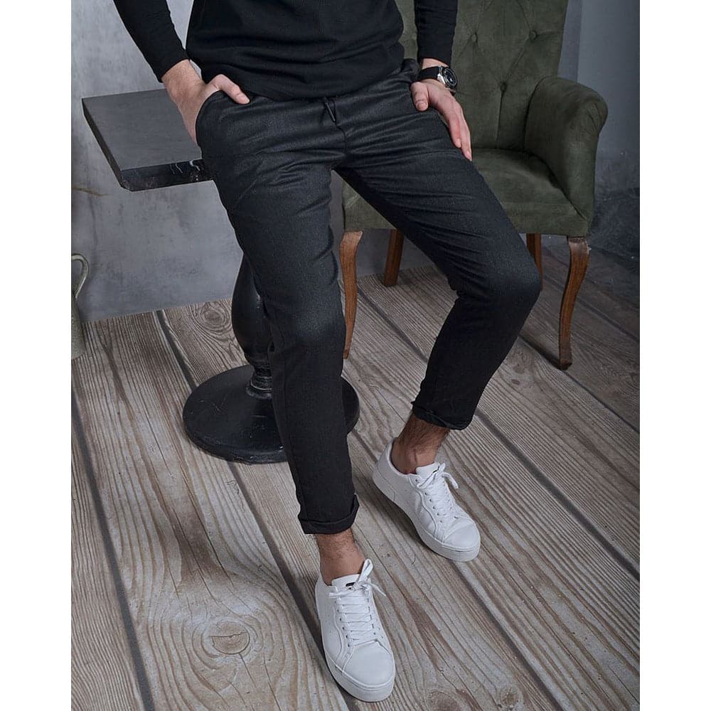 Markus - Pantalons chino haut de gamme pour affaires et décontractés