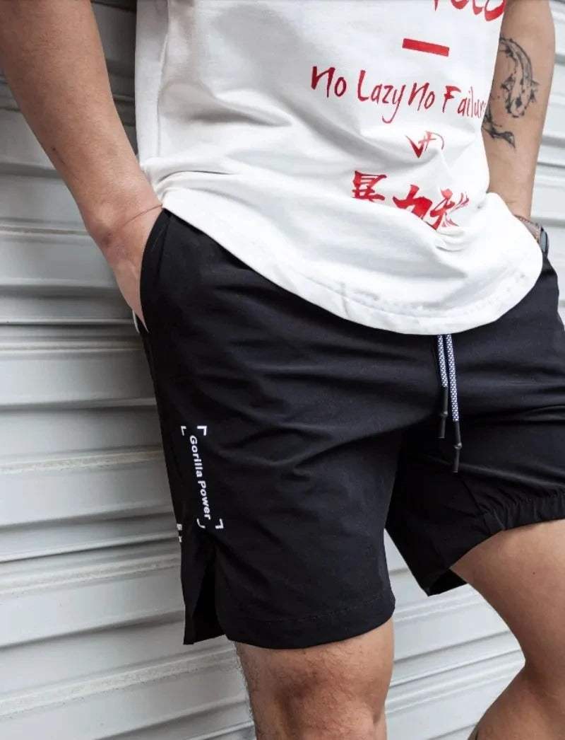Short de Bain Homme - Taille Élastique avec Cordon - Coupe Confortable - Respirant