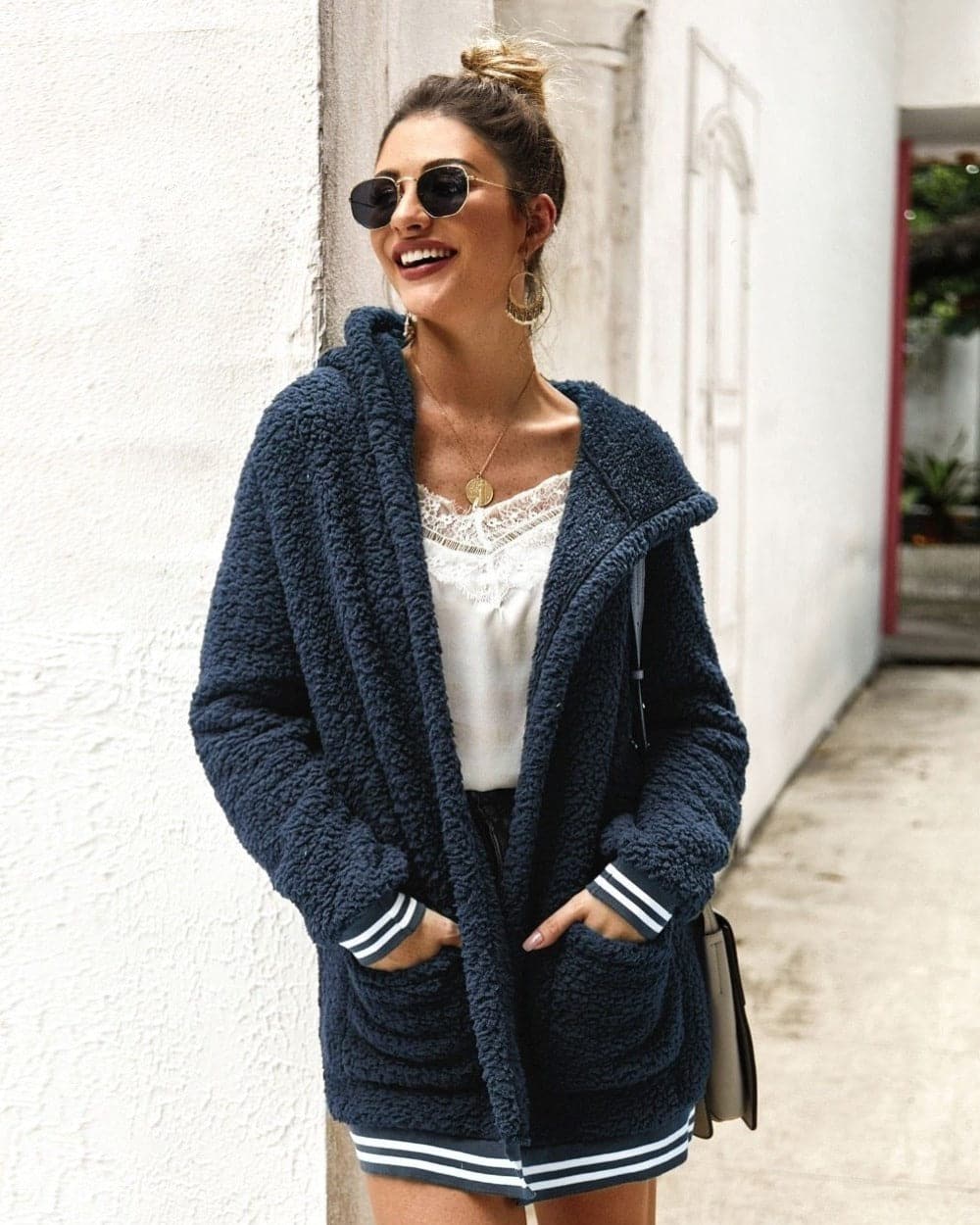 Lizzie - La veste en fourrure tendance