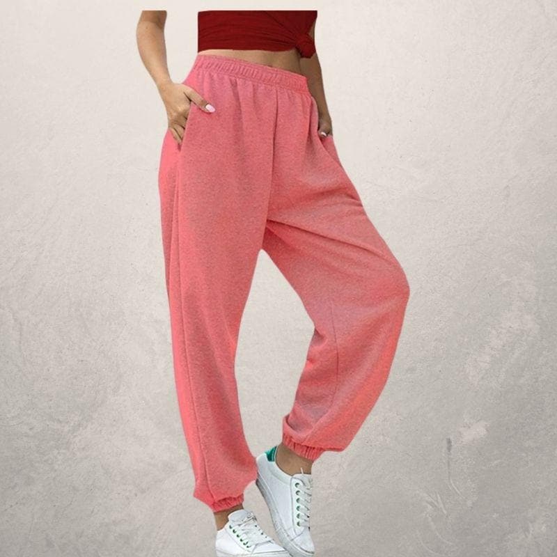 Pantalon de Jogging Femme - Confortable et Élégant - Taille Élastique - Coupe Moderne