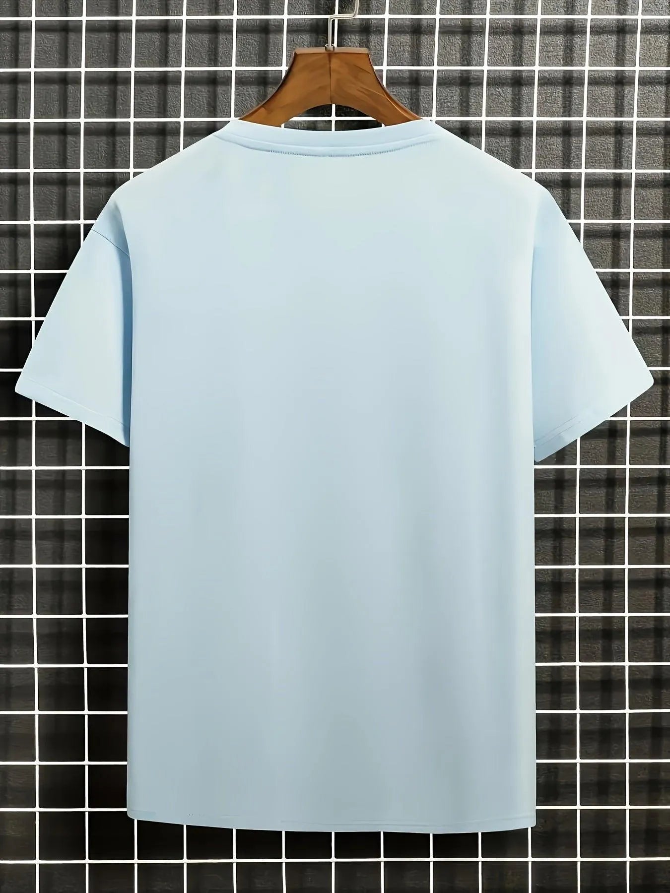 T-shirt Homme - Col Rond - Coupe Standard - Motif Artistique Style Asiatique - Manches Courtes