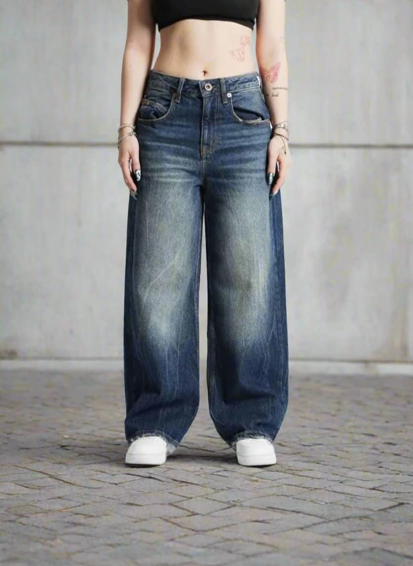Chic, moderne et confortable jean large pour hommes et femmes
