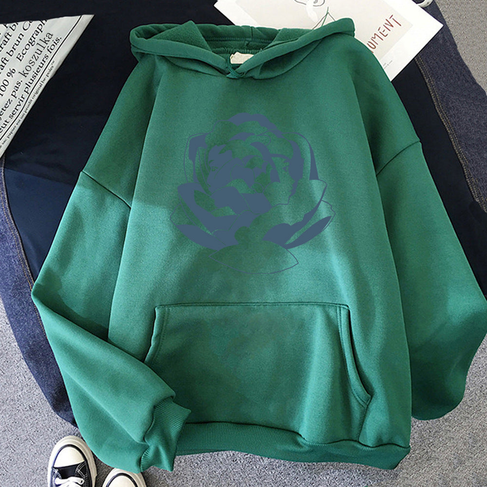 Sweat à capuche homme – Coupe oversize – Coton – Motif graphique – Style décontracté