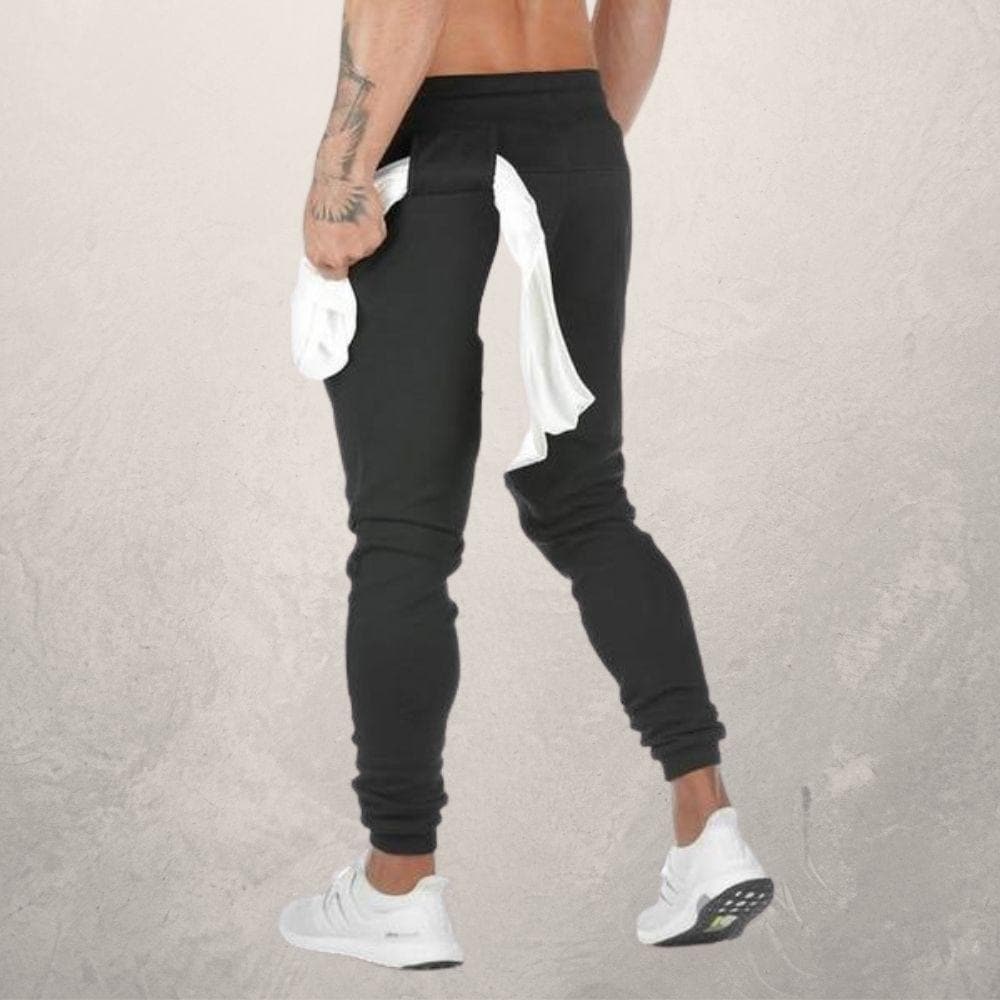 Dalton - Pantalon de sport élégant (avec porte-serviettes et poche mobile)
