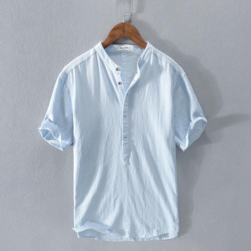 James - Chemise en lin pour hommes