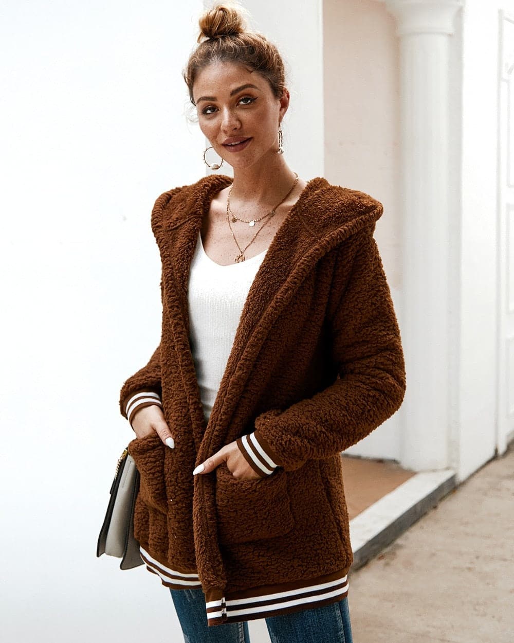 Lizzie - La veste en fourrure tendance