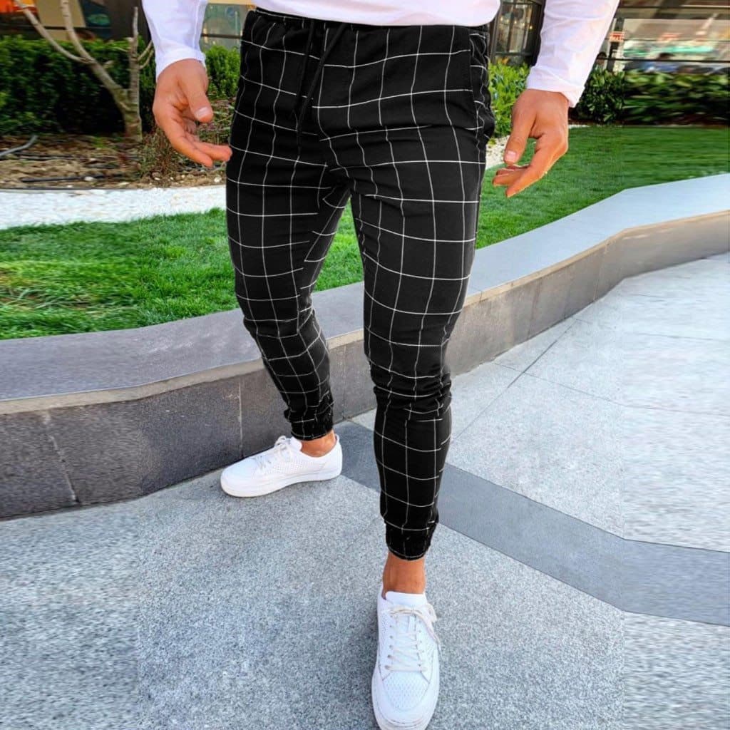 Daniel - Pantalon à carreaux élégant