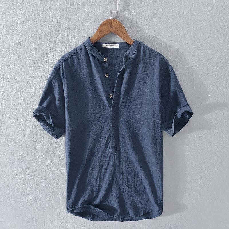 James - Chemise en lin pour hommes