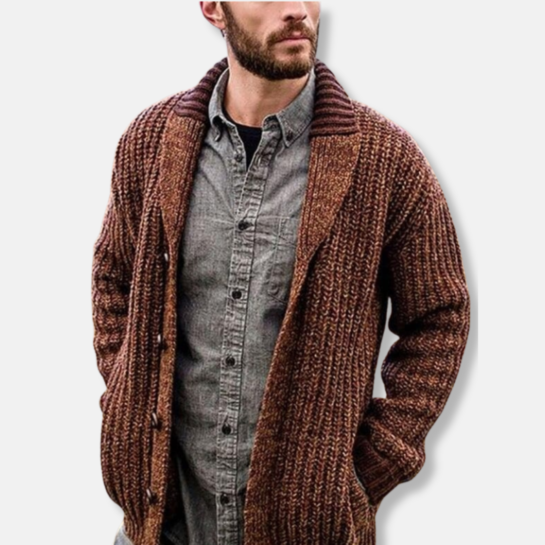 Henri Cardigan Tricoté | Élégant Cardigan