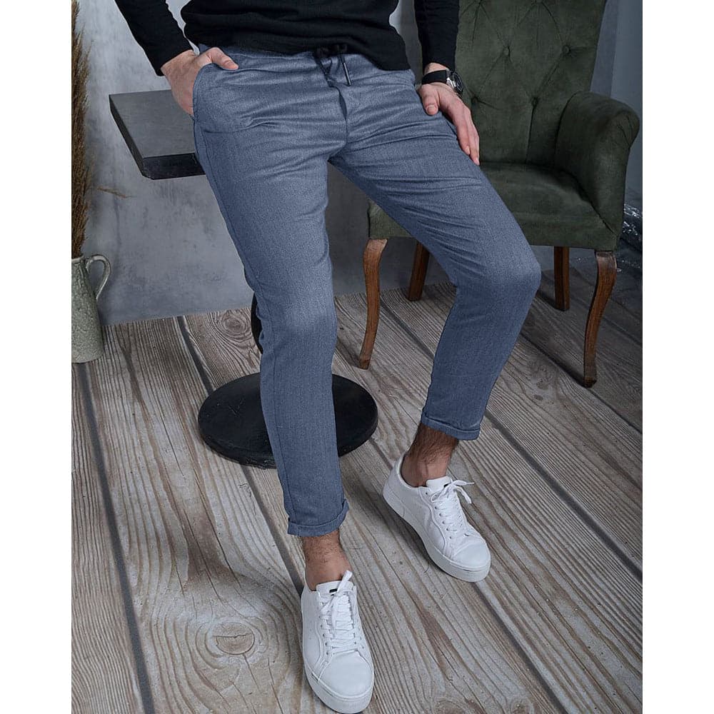 Markus - Pantalons chino haut de gamme pour affaires et décontractés