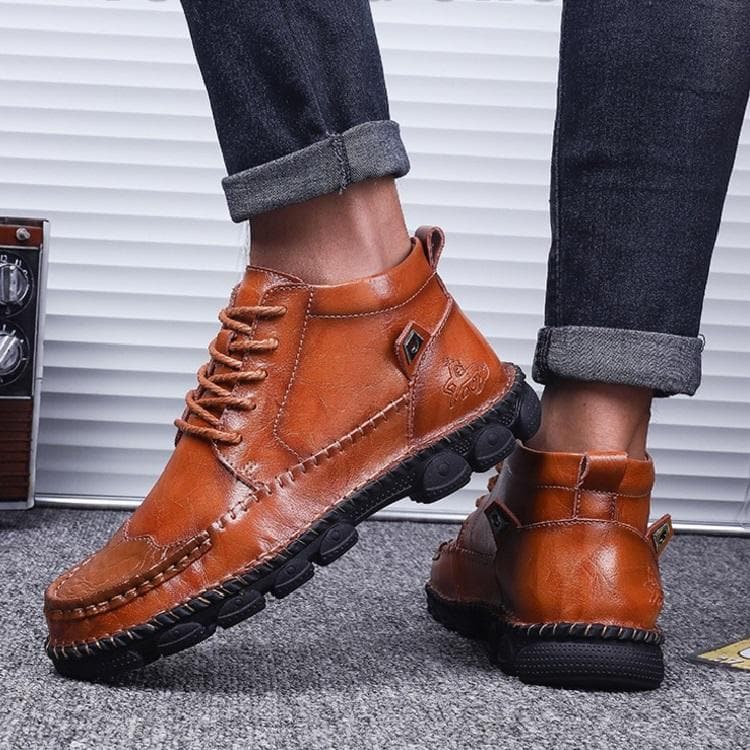 Julian - Bottes en cuir à la mode
