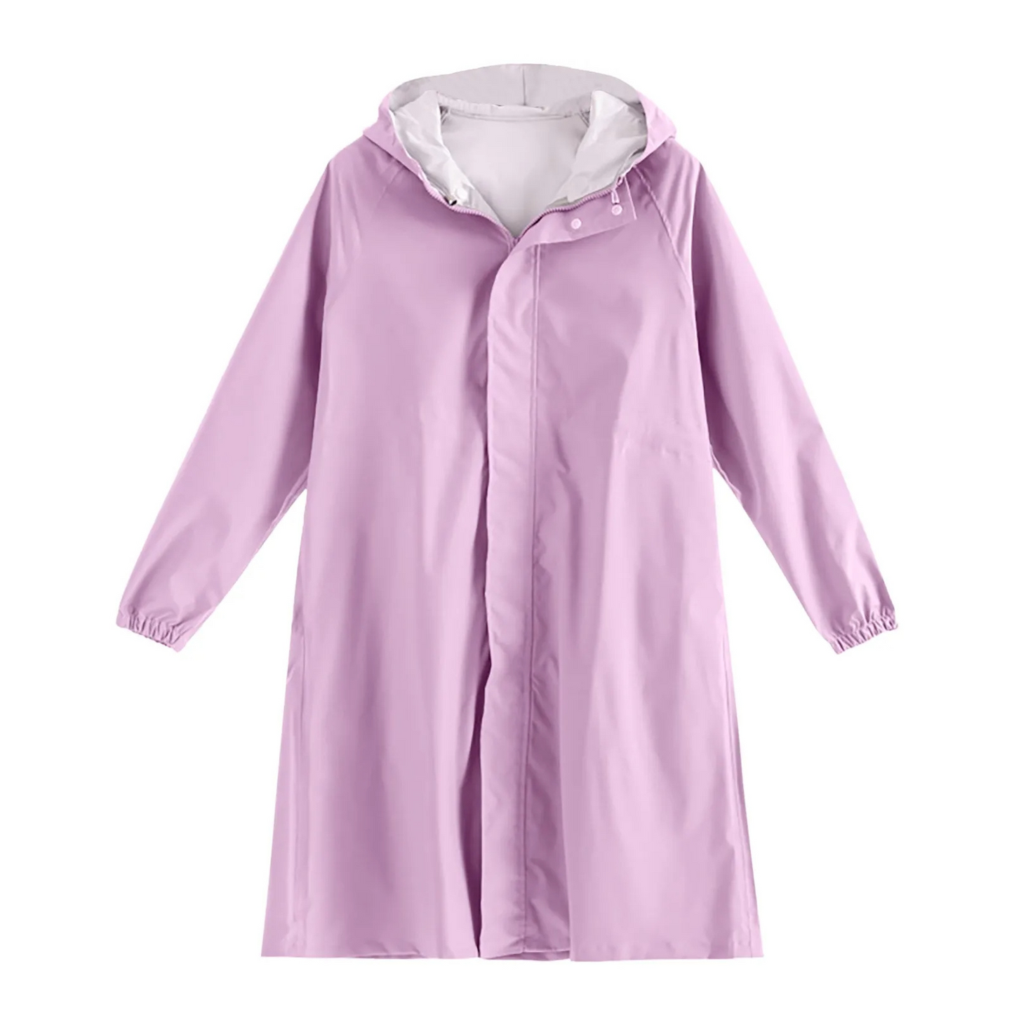 Manteau trench femme – Imperméable léger – Coupe droite – Taille ajustable – Longueur genou