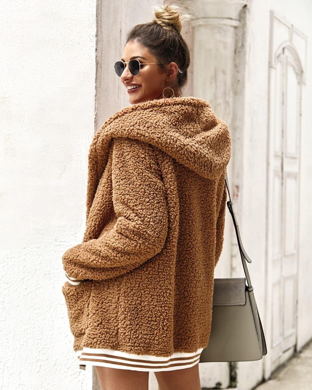 Lizzie - La veste en fourrure tendance