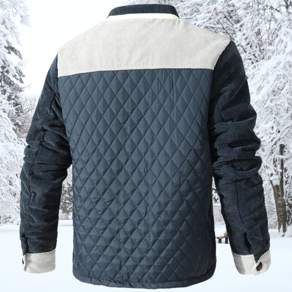 Veste cruiser d'hiver intemporelle, confortable et fonctionnelle pour homme