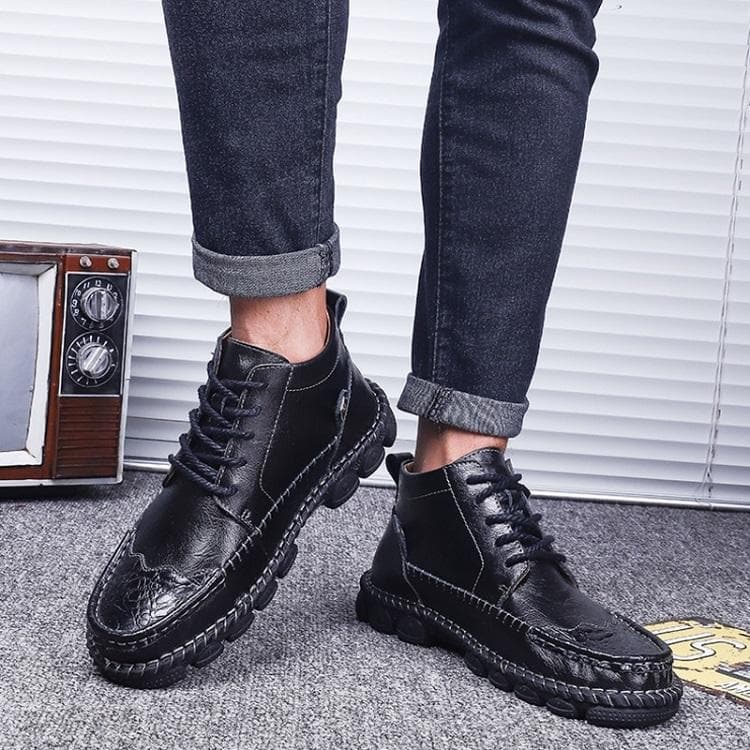 Julian - Bottes en cuir à la mode