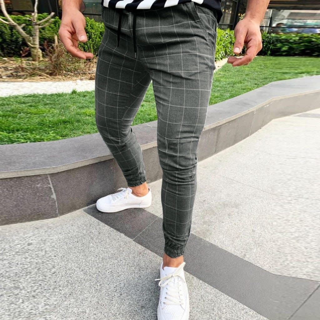 Daniel - Pantalon à carreaux élégant