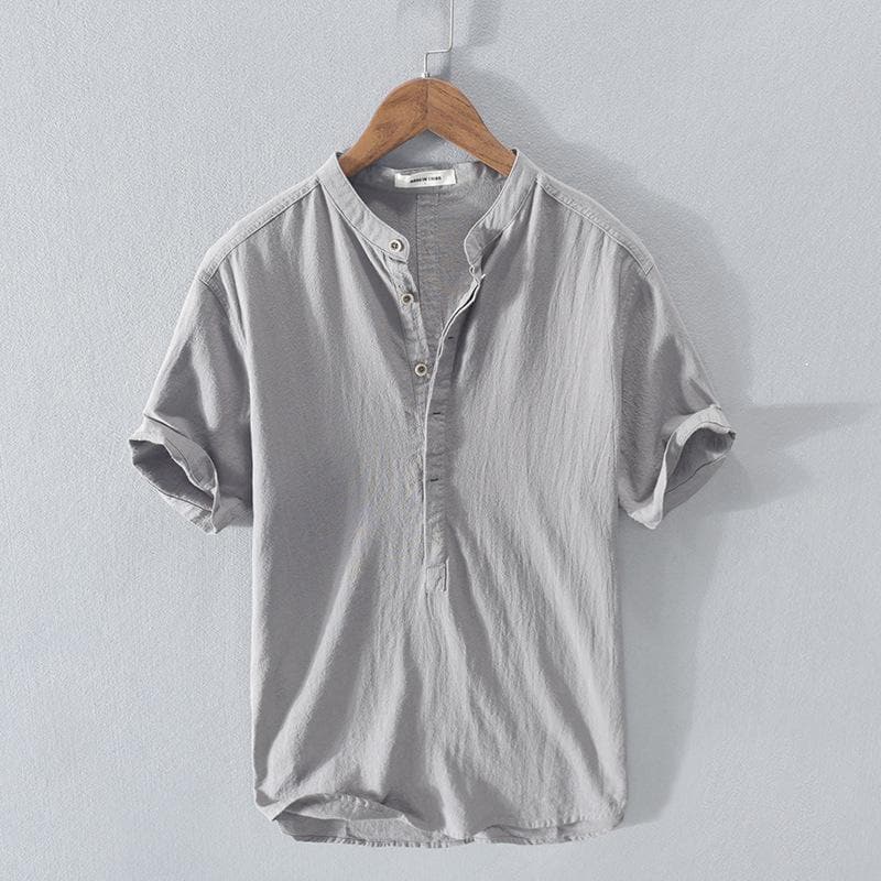 James - Chemise en lin pour hommes