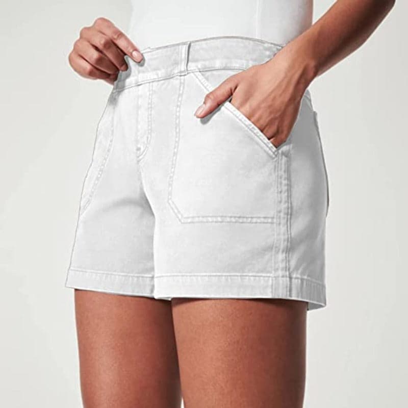 Sandra - Short élégant en coton dans de nombreuses couleurs