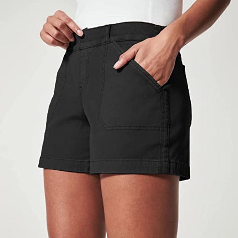 Sandra - Short élégant en coton dans de nombreuses couleurs