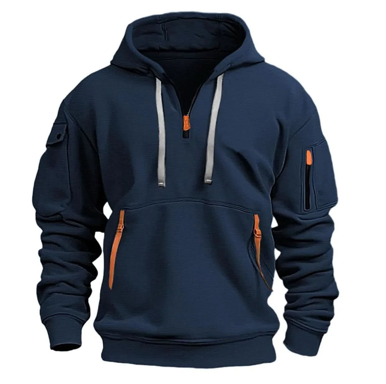 Sweat à capuche élégant, pratique, confortable pour homme