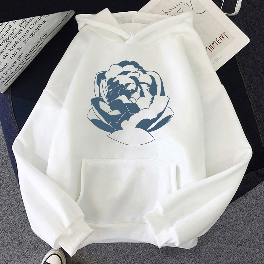 Sweat à capuche homme – Coupe oversize – Coton – Motif graphique – Style décontracté