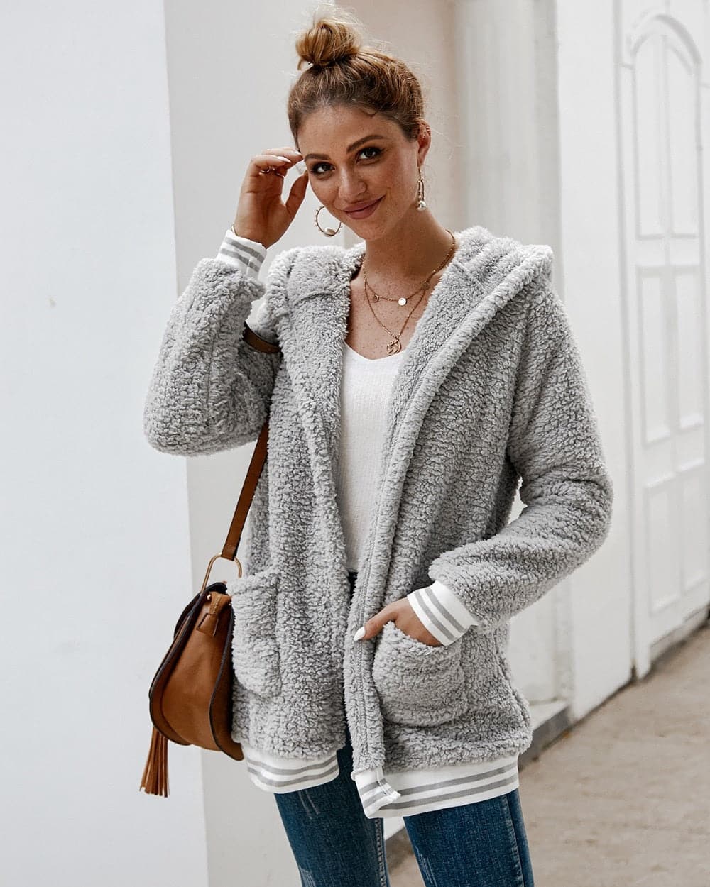Lizzie - La veste en fourrure tendance