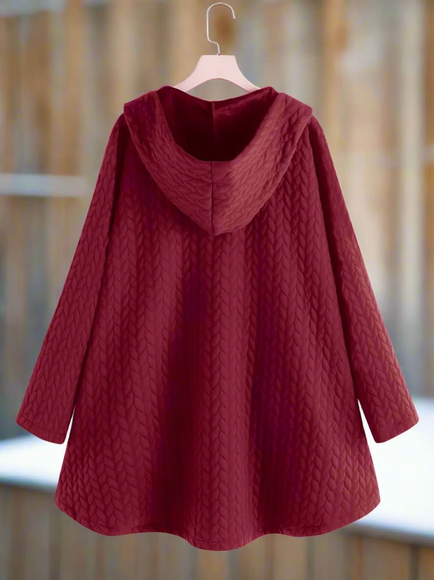 Veste à Capuche Matelassée Cozy, Élégante et Pratique pour Femmes